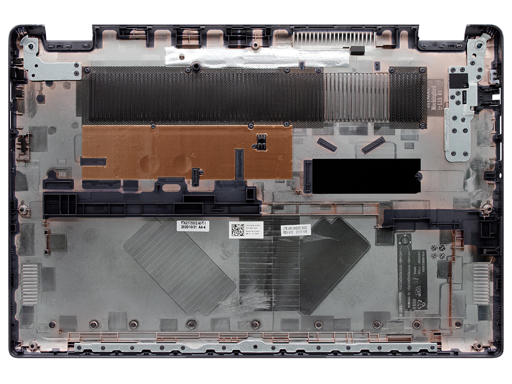 Корпус для ноутбука Dell Latitude 3510 нижняя часть темно-серая