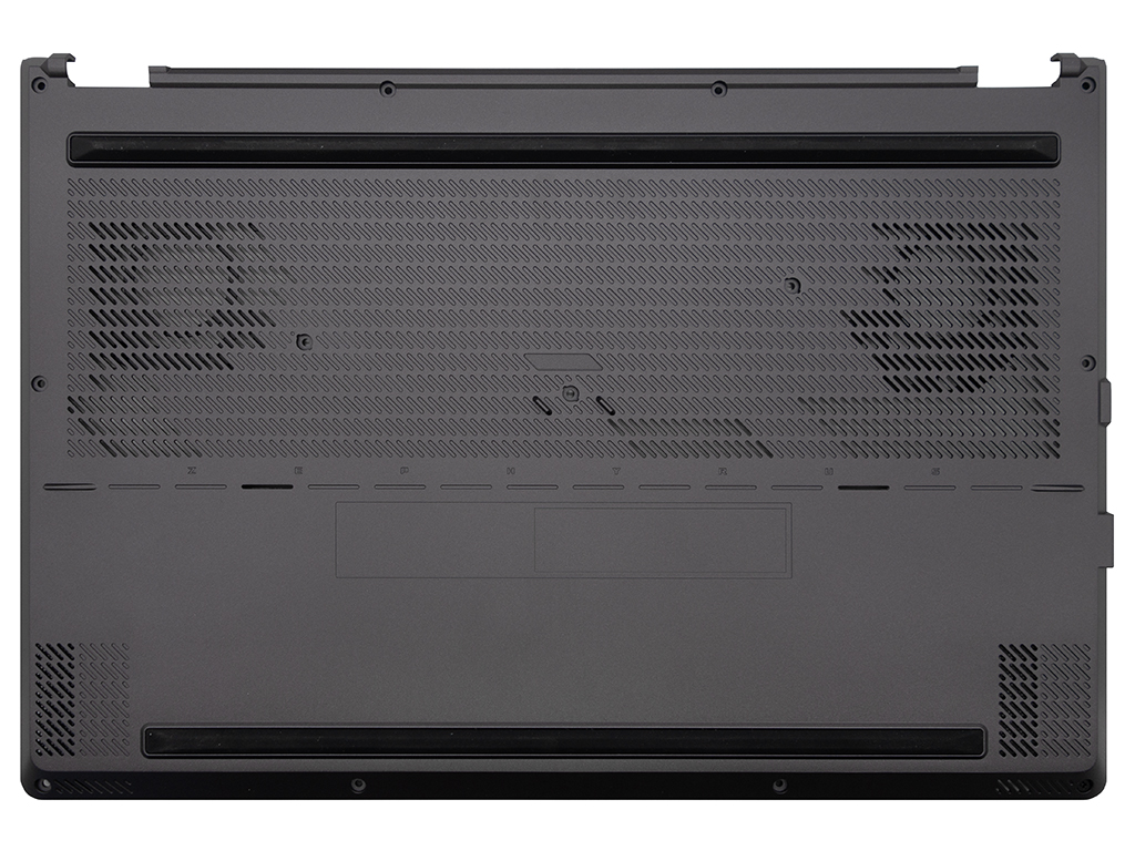 Корпус 90NR04J2-R7D011 для ноутбука Asus нижняя часть темно-серый