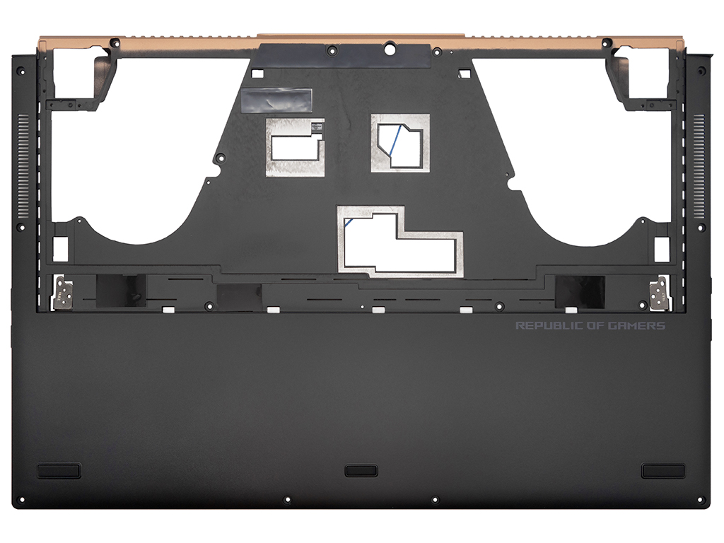 Корпус 90NR03Q0-R7D010 для ноутбука Asus нижняя часть черный