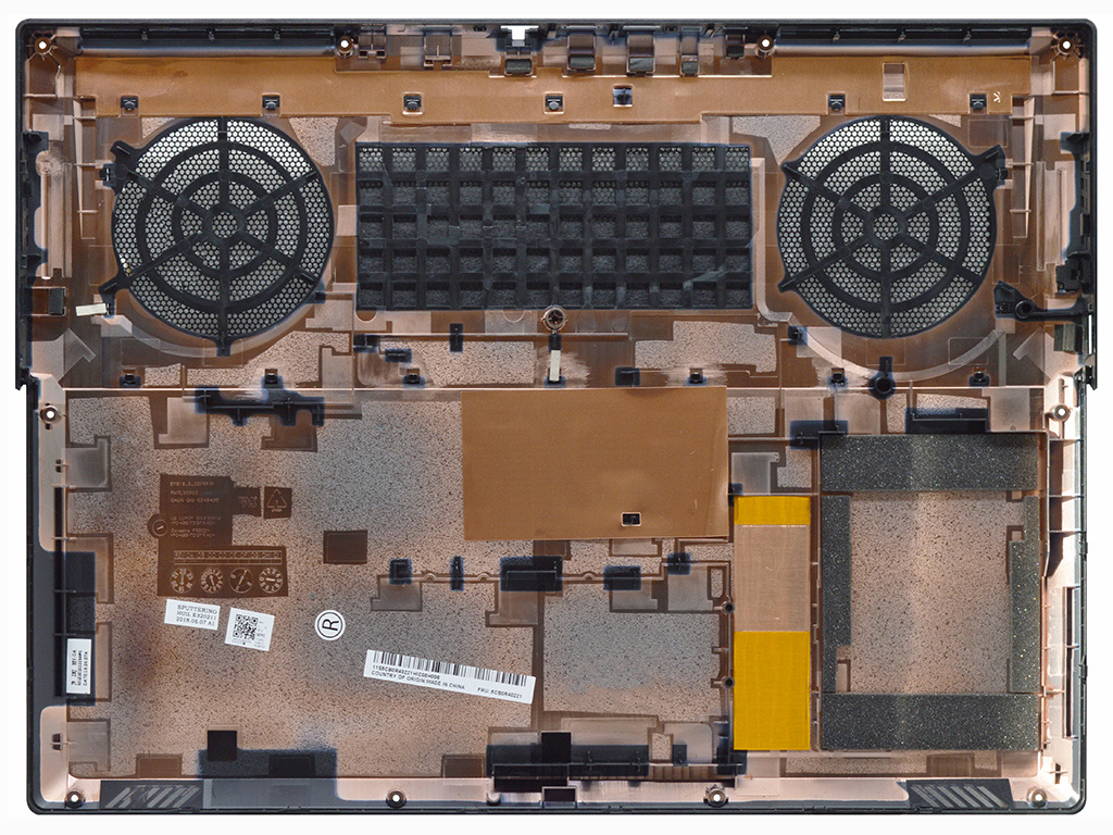 Корпус для ноутбука Lenovo Legion Y540-15IRH-PG0 нижняя часть