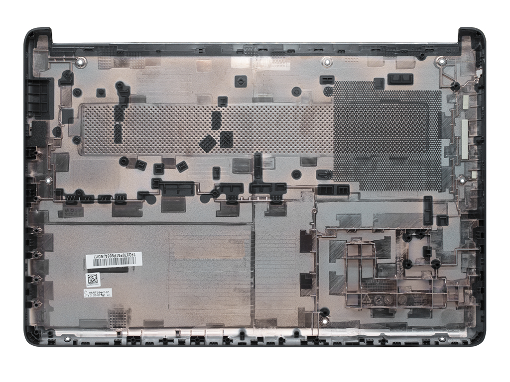 Корпус для ноутбука HP 14s-dq нижняя часть черная