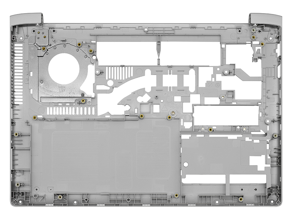 Корпус для ноутбука HP ProBook 440 G5 серебряная нижняя часть