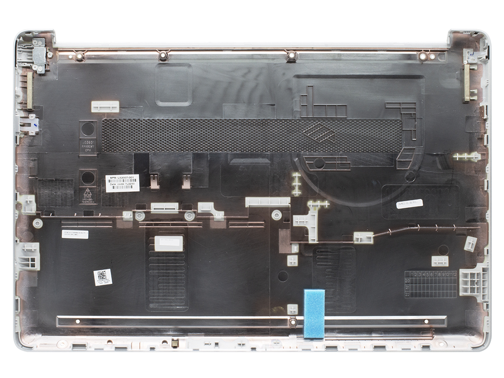 Корпус L52007-001 для ноутбука HP серебряный