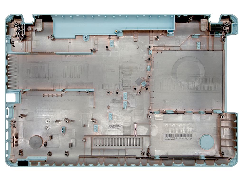 Корпус 90NB0CG5-R7D010 для ноутбука Asus нижняя часть голубая