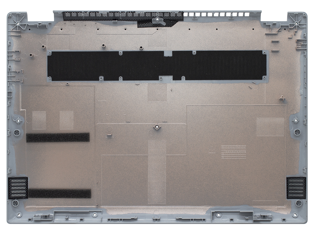 Корпус для ноутбука Lenovo Yoga 520-14IKB нижняя часть серебряная