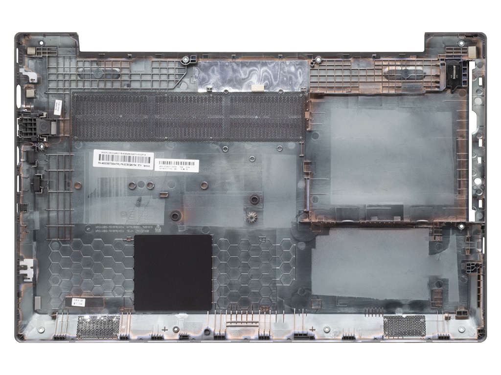 Корпус для ноутбука Lenovo V330-15IKB нижняя часть серая (1 разъем USB-C)