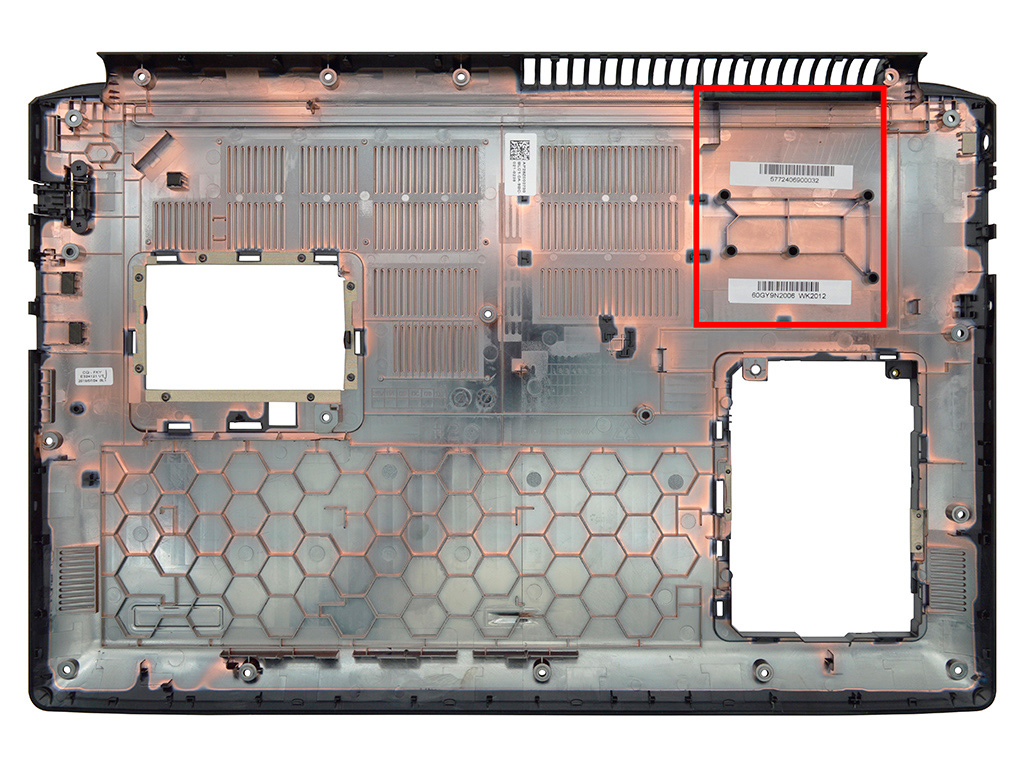 Корпус 60.GY9N2.006 для ноутбука Acer нижняя часть