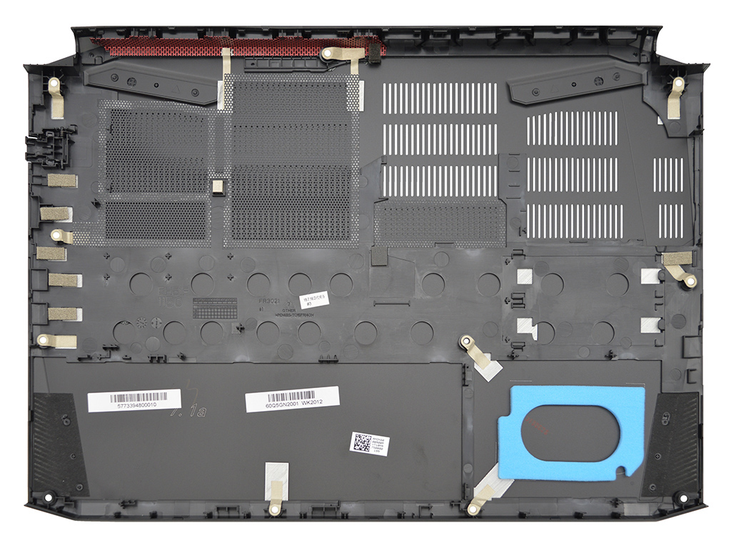 Корпус 60.Q5GN2.001 для Acer черная нижняя часть