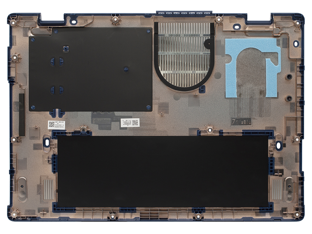 Корпус 60.R19N7.001 для Acer синяя нижняя часть