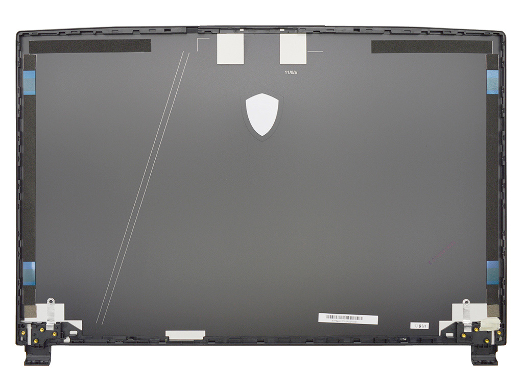 Крышка матрицы для MSI GE75 10SFS черная (дизайн без полос)