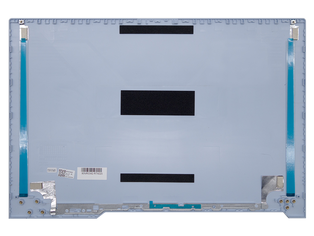 Крышка матрицы 90NR0342-R7A020 для ноутбука Asus голубая (пластик)
