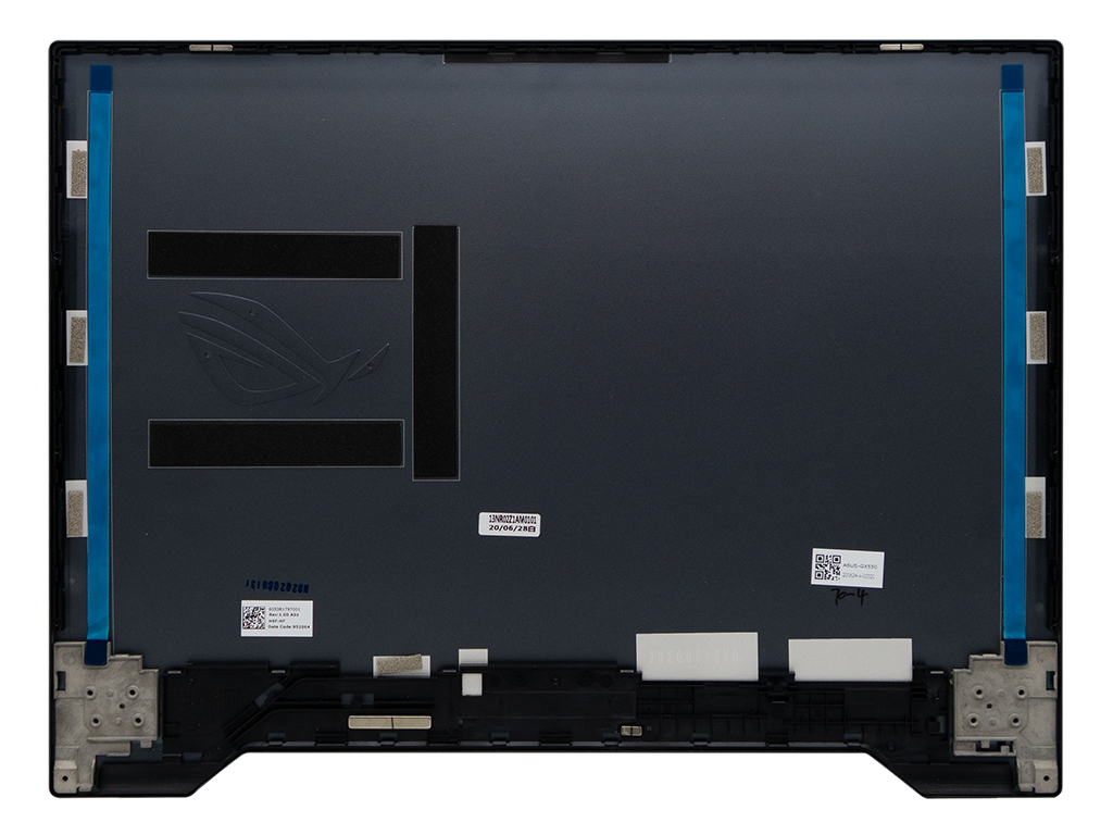 Крышка матрицы 90NR02Z1-R7A010 для ноутбука Asus темно-синяя (металл)