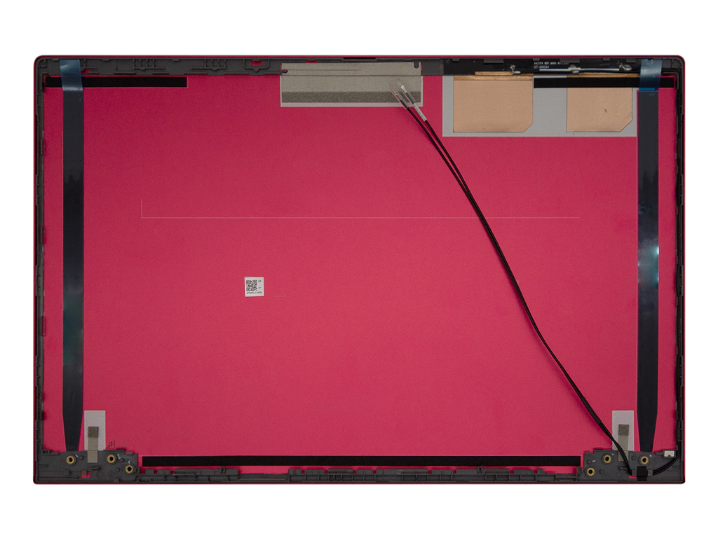 Крышка матрицы 90NB0QR1-R7A010 для ноутбука Asus красная (металл)