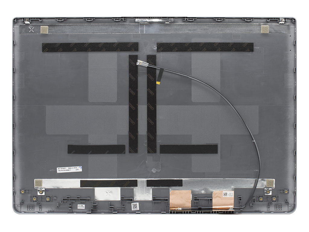 Крышка матрицы 5CB1B96517 для ноутбука Lenovo серебряная