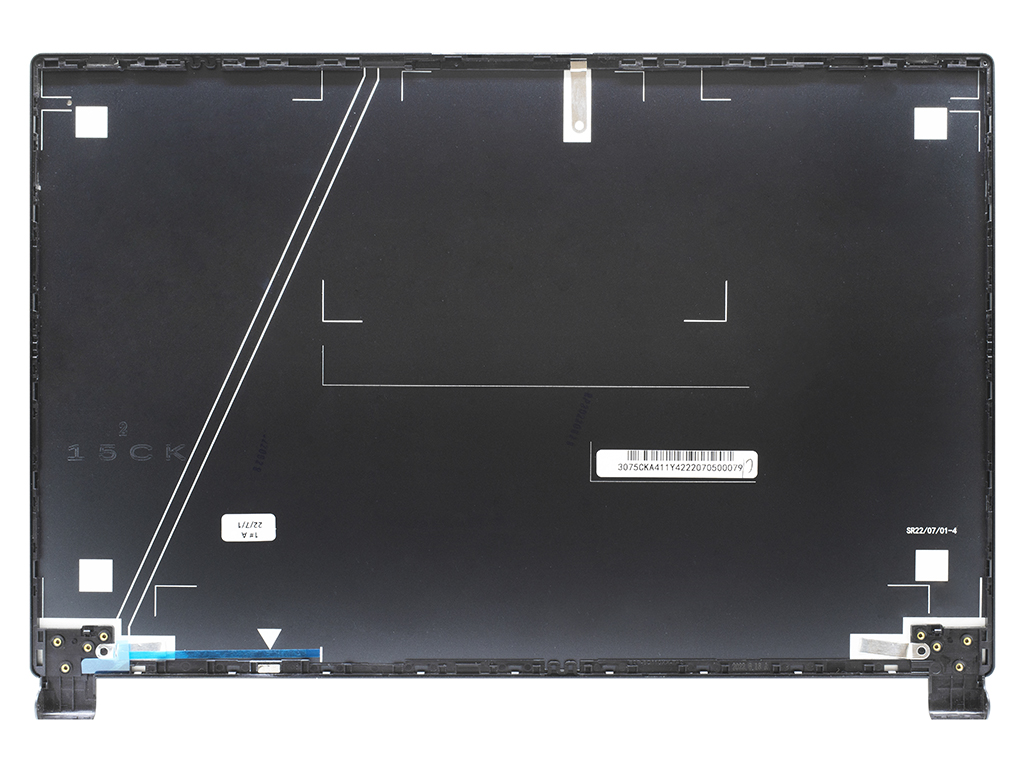 Крышка матрицы для MSI Delta 15 A5EFK черная