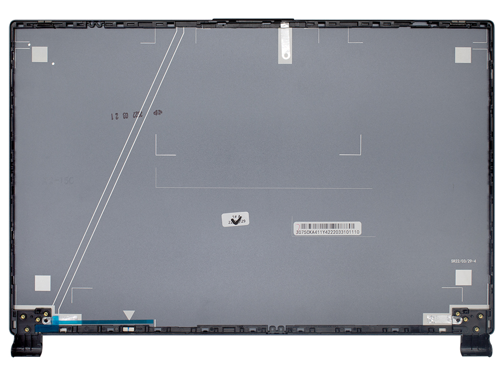 Крышка матрицы для MSI Delta 15 A5EFK серая