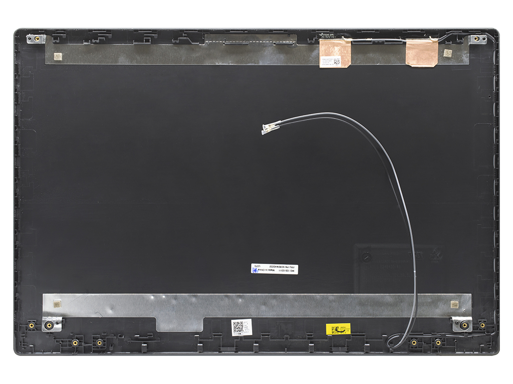 Крышка матрицы для ноутбука Lenovo IdeaPad S145-15IKB черная с текстурой