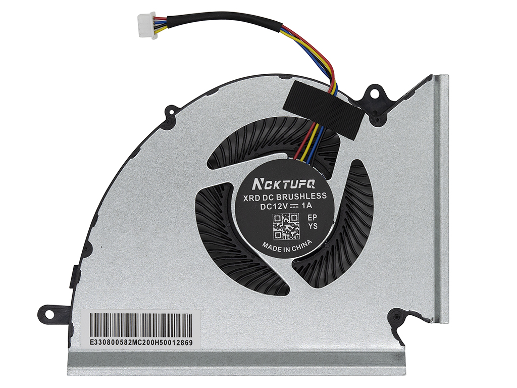 Вентилятор (кулер) для ноутбука для MSI WE76 11UK (CPU 12V)