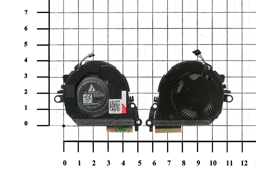 Вентилятор (кулер) для ноутбука ND55C03-17D16 для HP