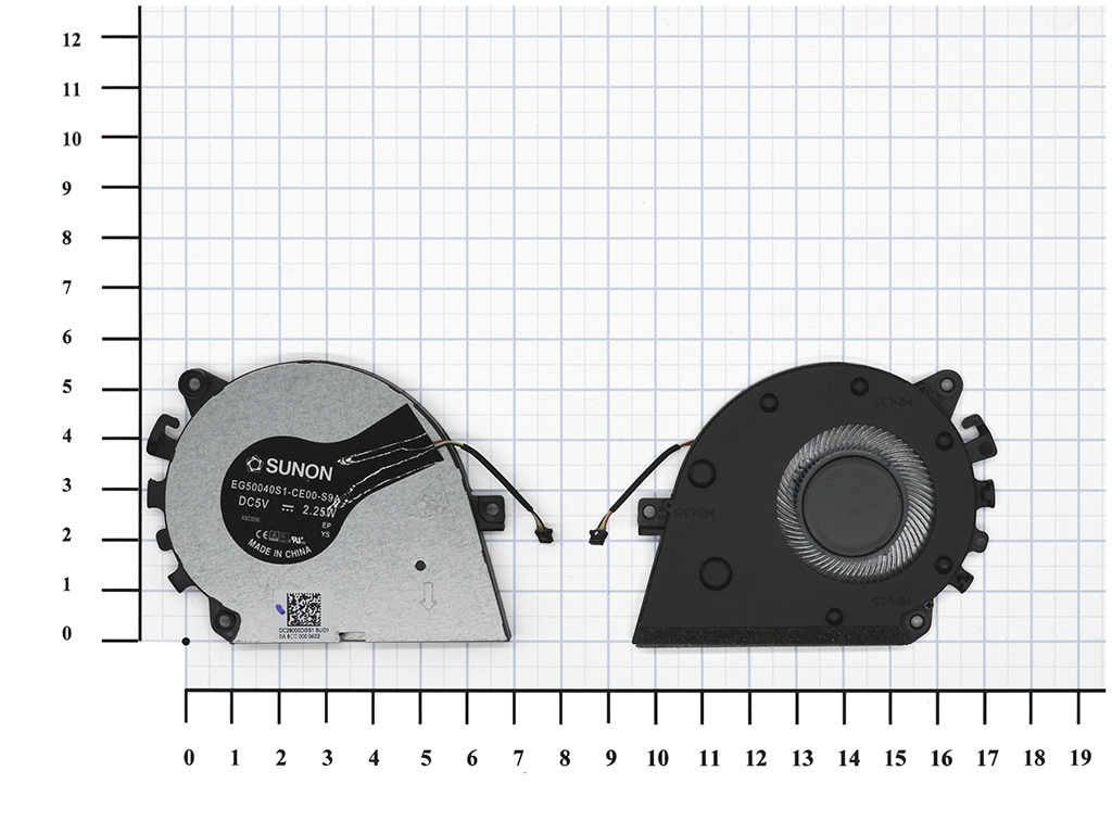 Вентилятор (кулер) для ноутбука Lenovo IdeaPad 530S-14IKB (UMA)