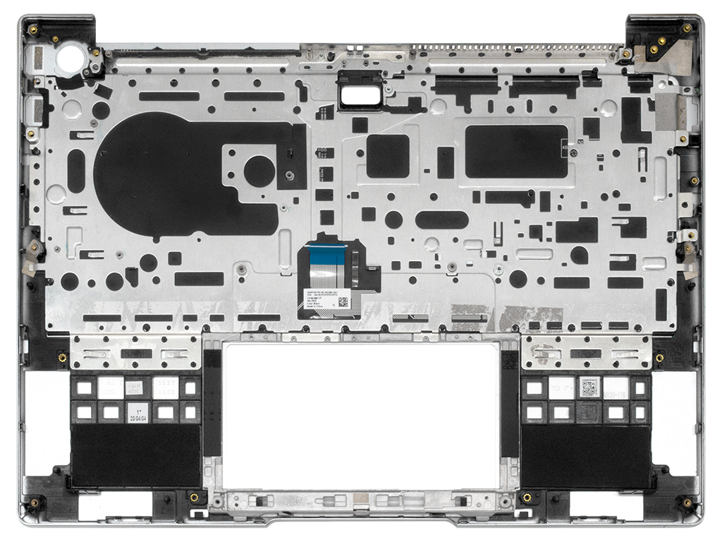 Топ-панель для Huawei MateBook 14 KLV-W19 (Intel горизонтальный Enter) серебряная с подсветкой