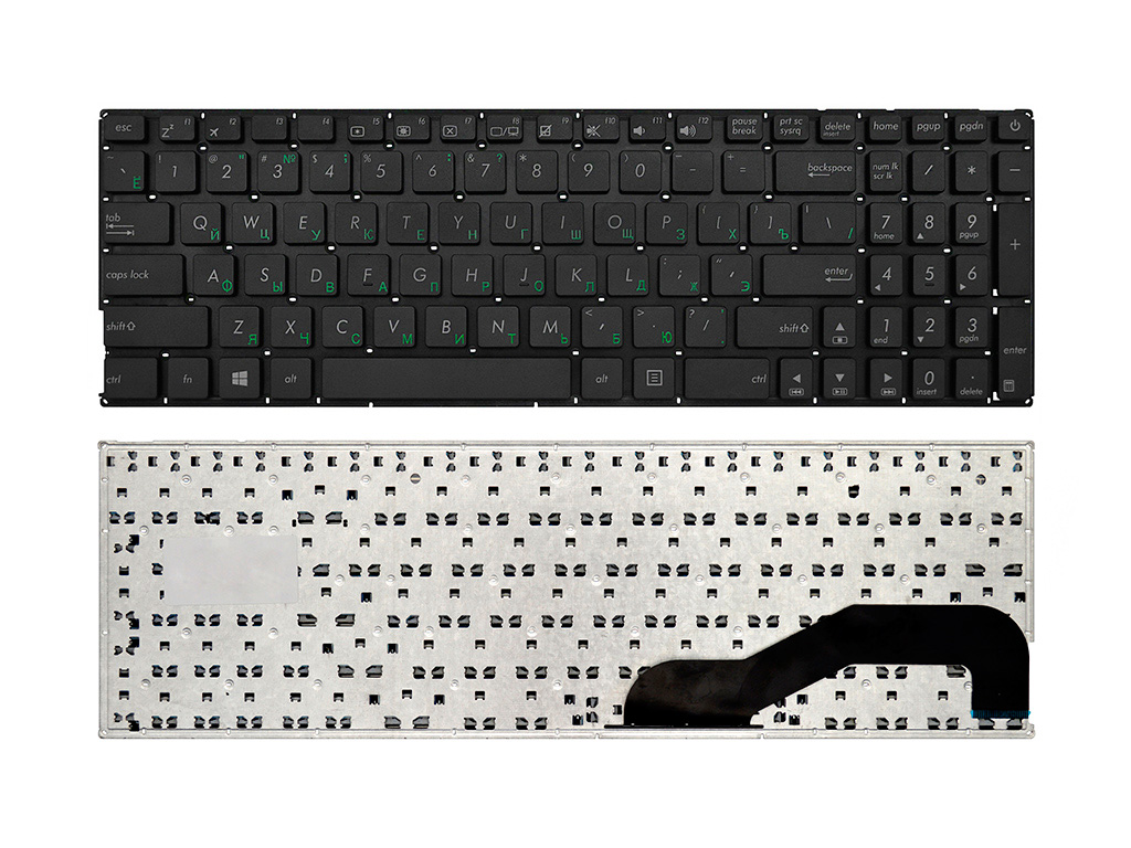 Клавиатура для ноутбука Asus X540 черная