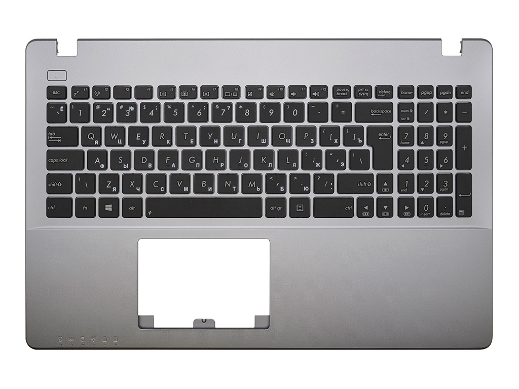 Топ-панель 90NB00T1-R31RU0 для Asus серая (Восстановленная)