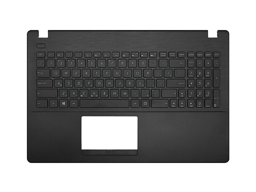 Клавиатура для ноутбука ASUS X551C черная топ-панель (оригинал)