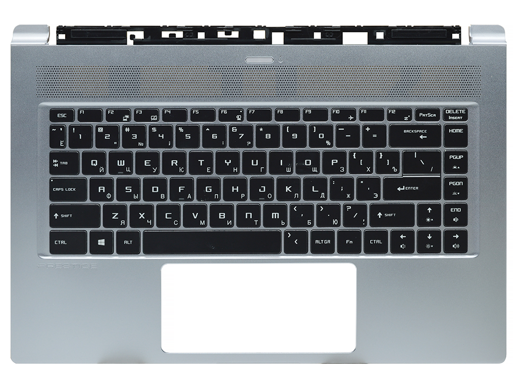 Топ-панель MSI P65 Creator 9SF серебряная