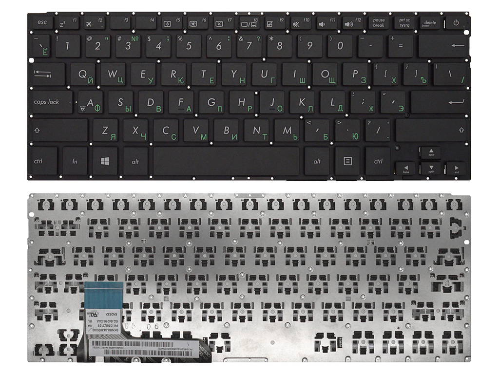 Клавиатура для ноутбука Asus Zenbook UX303UB черная