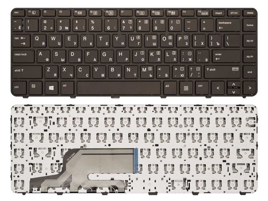 Клавиатура для ноутбука HP ProBook 430 G3 черная