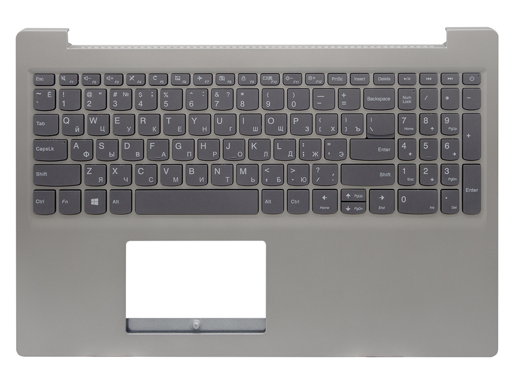 Топ-панель Lenovo IdeaPad S145-15IGM серая