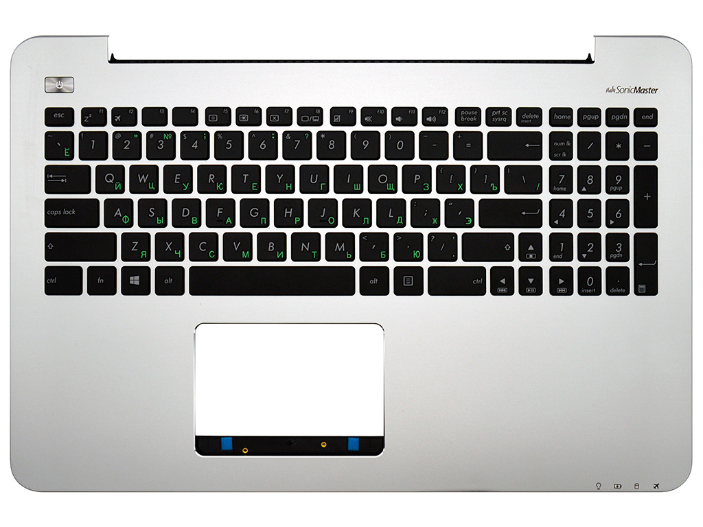 Топ-панель 90NB0647-R32RU0 для Asus серебро