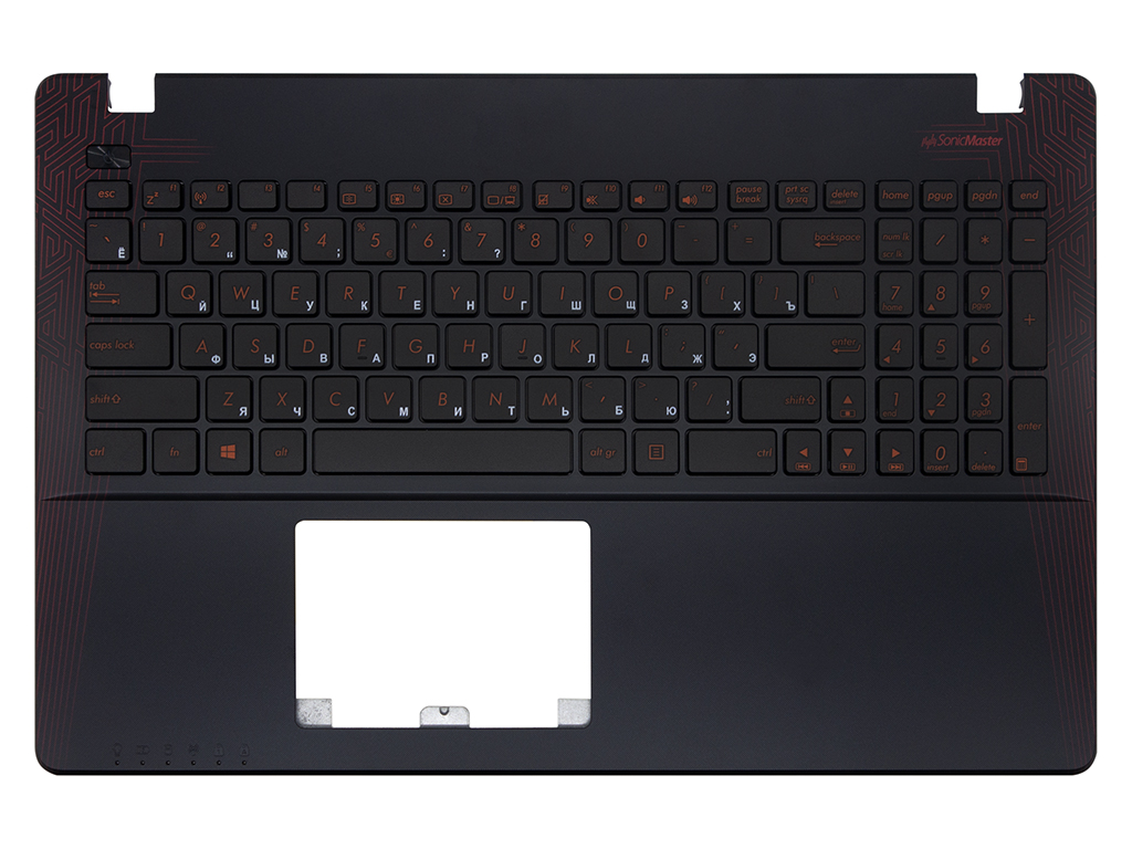Топ-панель 90NB0GXJ-R31RU0 для Asus черная
