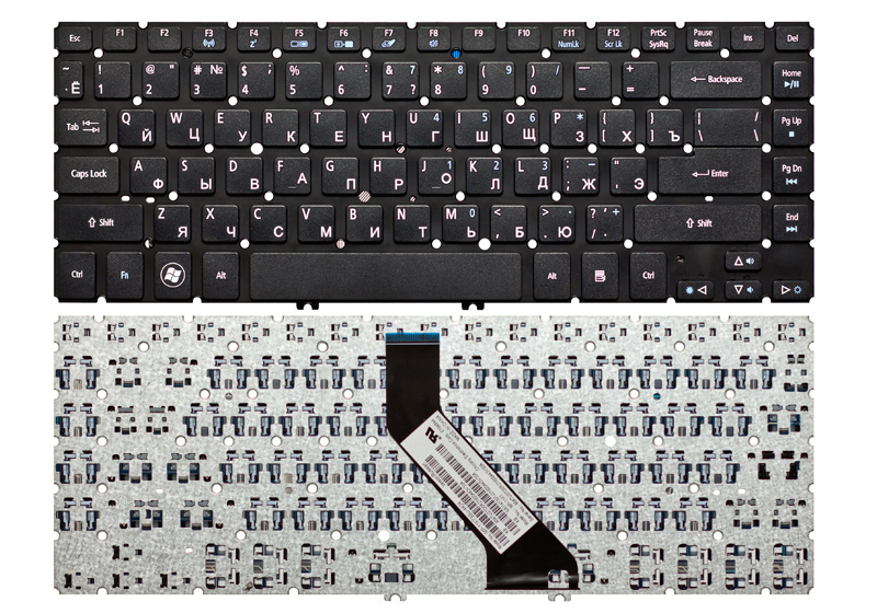 Клавиатура для ноутбука Acer Aspire V5-471G черная