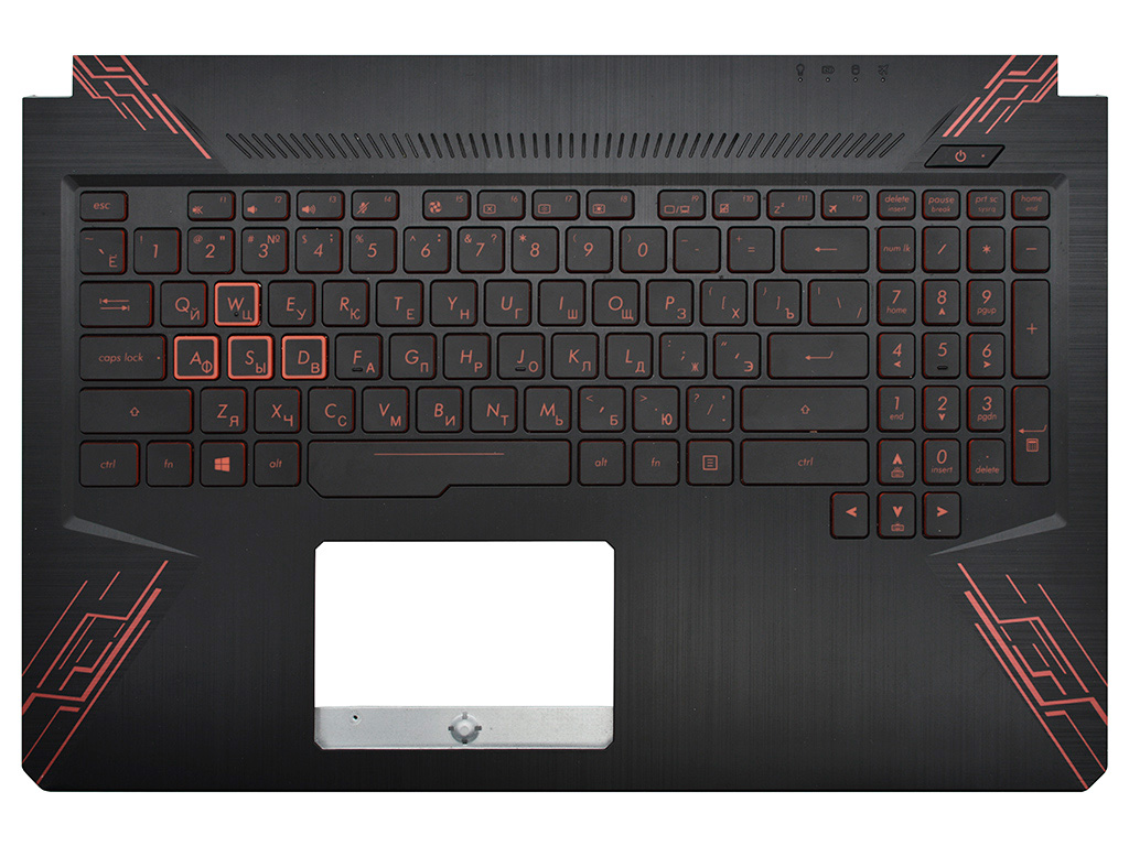 Топ-панель 90NR00J2-R31RU0 для Asus TUF Gaming черная