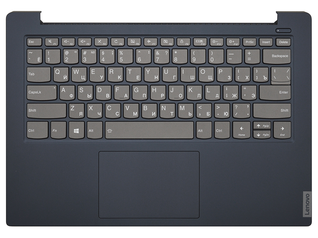 Топ-панель Lenovo IdeaPad S340-14IWL синяя с подсветкой