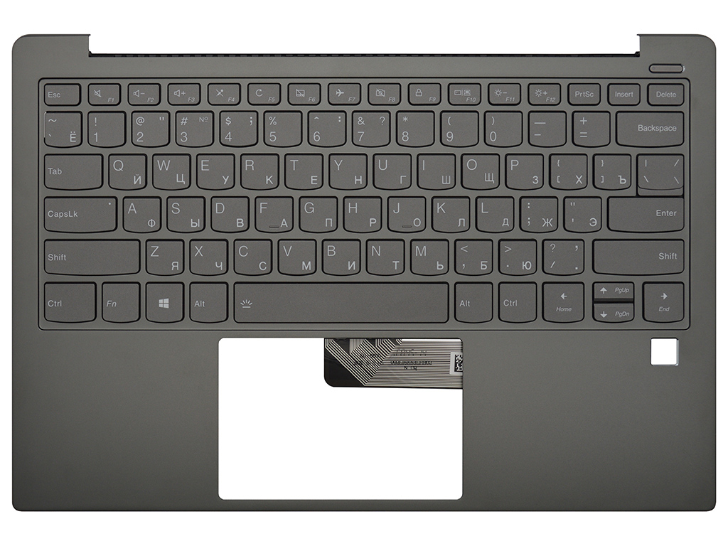 Топ-панель 5CB0S95074 для Lenovo серая