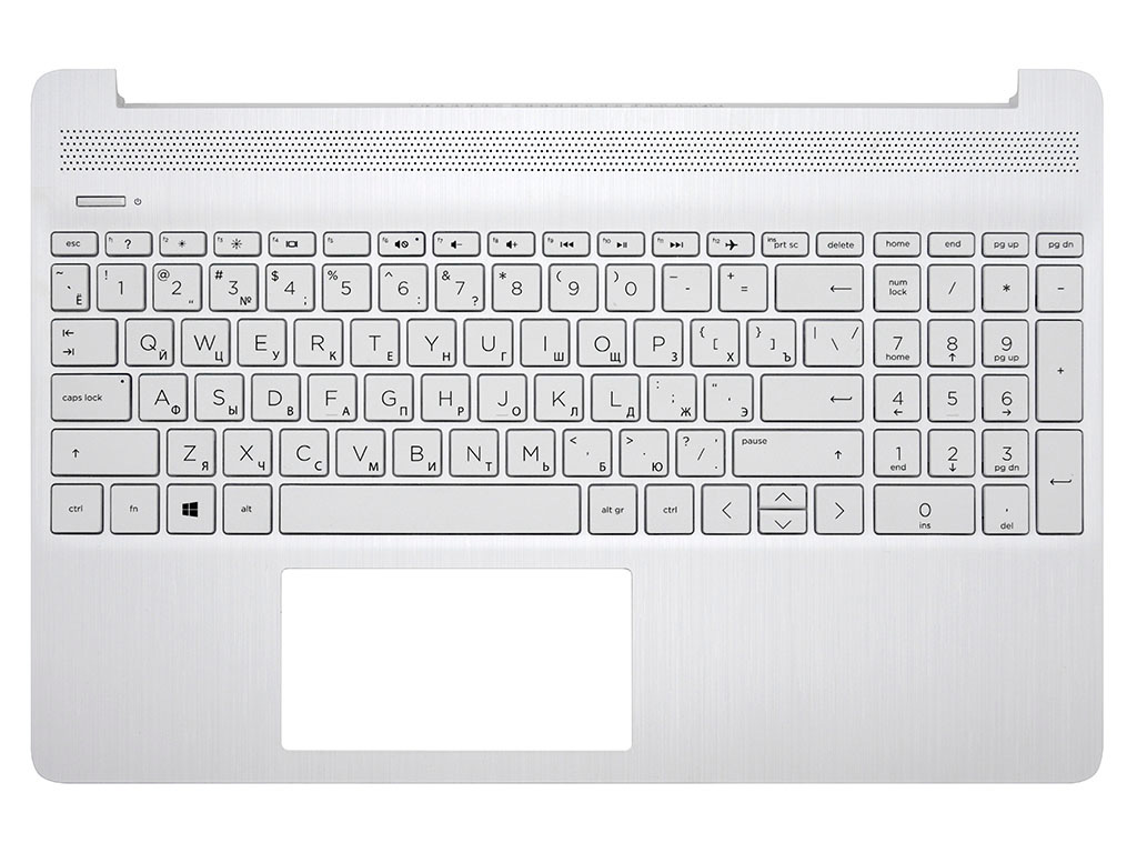 Топ-панель HP 15-dy белая