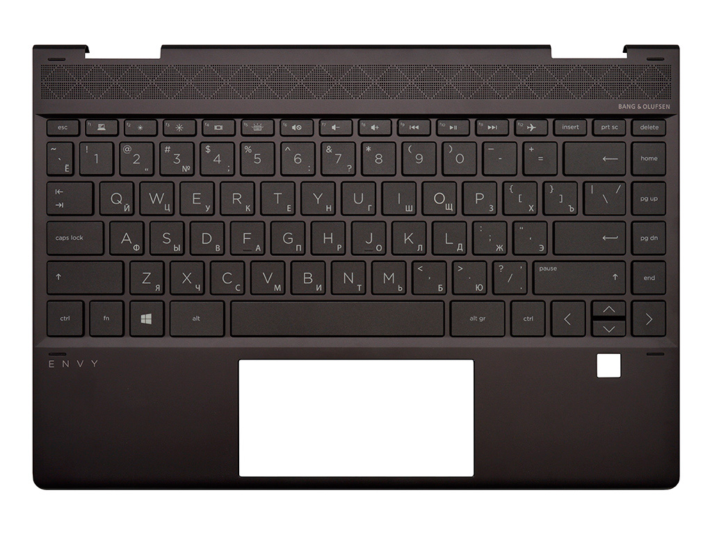 Топ-панель HP Envy x360 13-ar коричневая