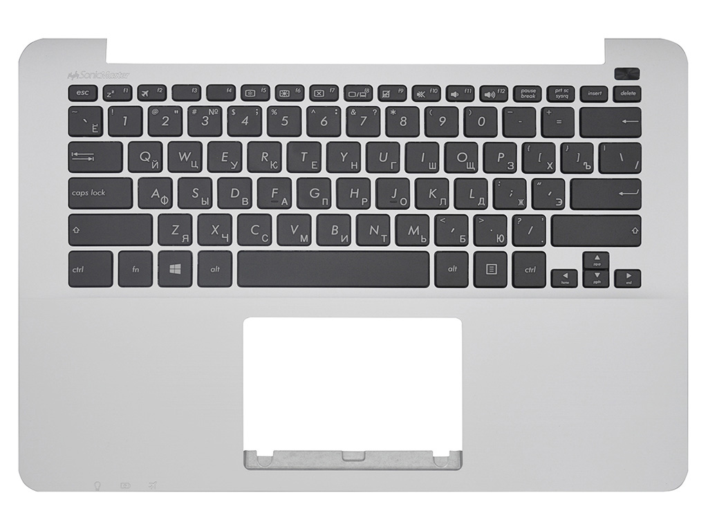 Топ-панель 90NB07L1-R31RU0 для Asus серебряная