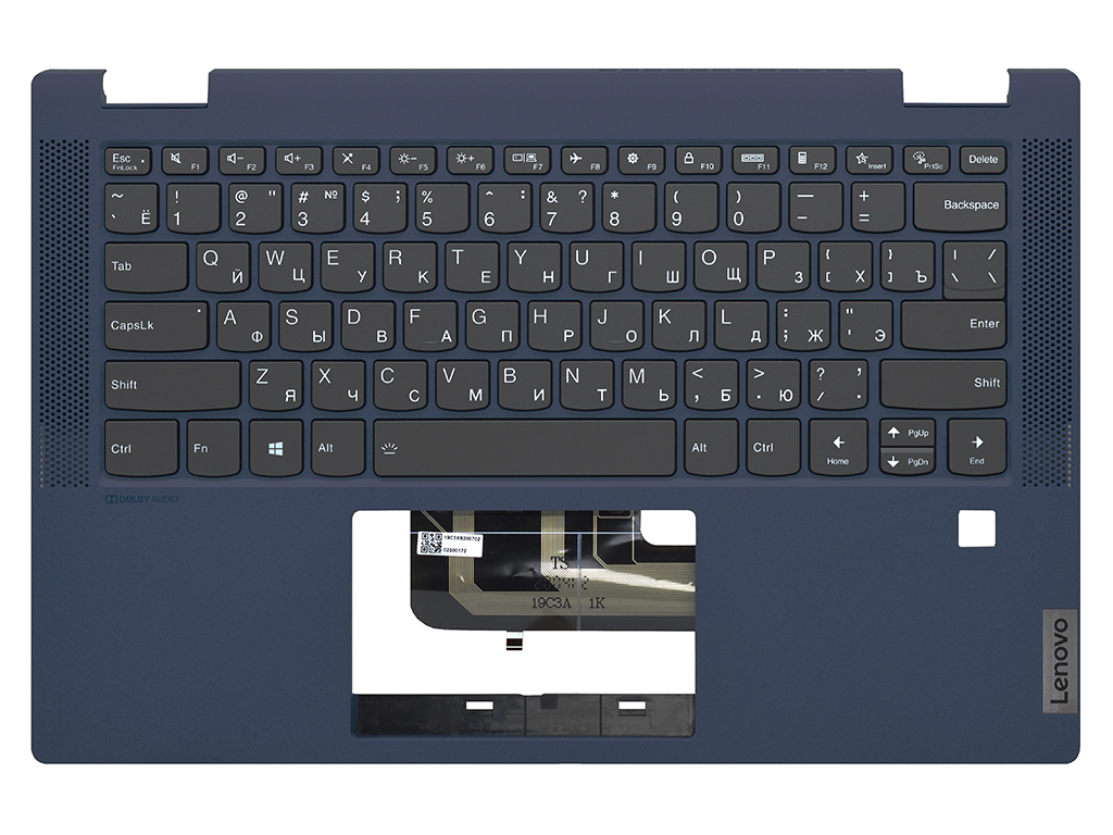 Топ-панель Lenovo Flex 5 14IIL05 синяя