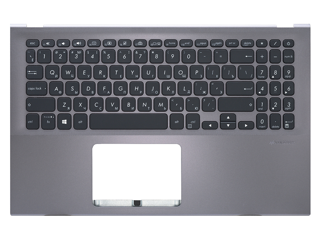 Топ-панель Asus VivoBook 15 F512JA темно-серая