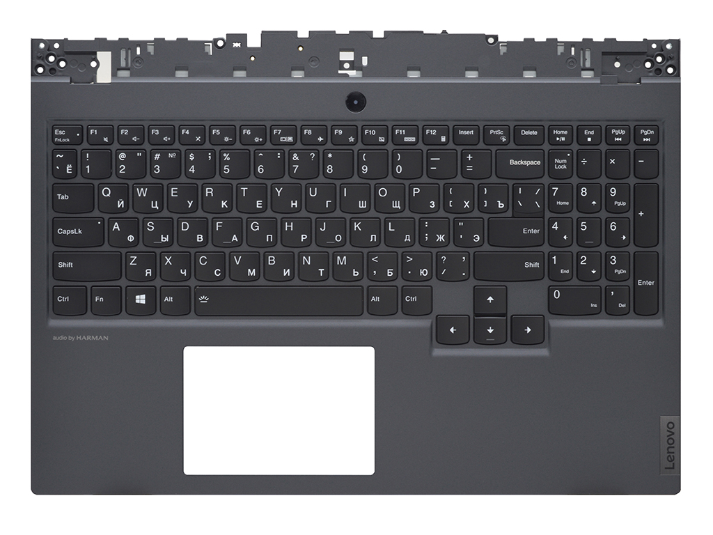 Топ-панель 5CB0Z27687 для Lenovo темно-серая