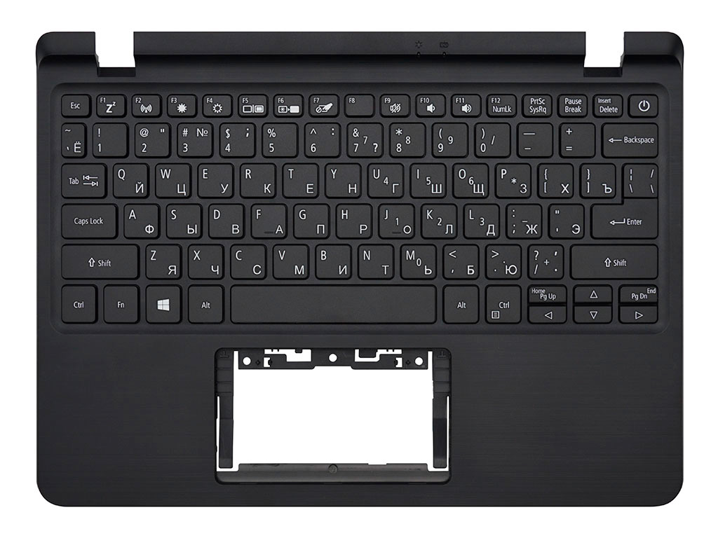 Клавиатура для ноутбука Acer Aspire 1 A111-31 черная топ-панель