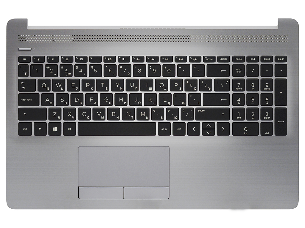 Топ-панель HP 250 G7 серебряная