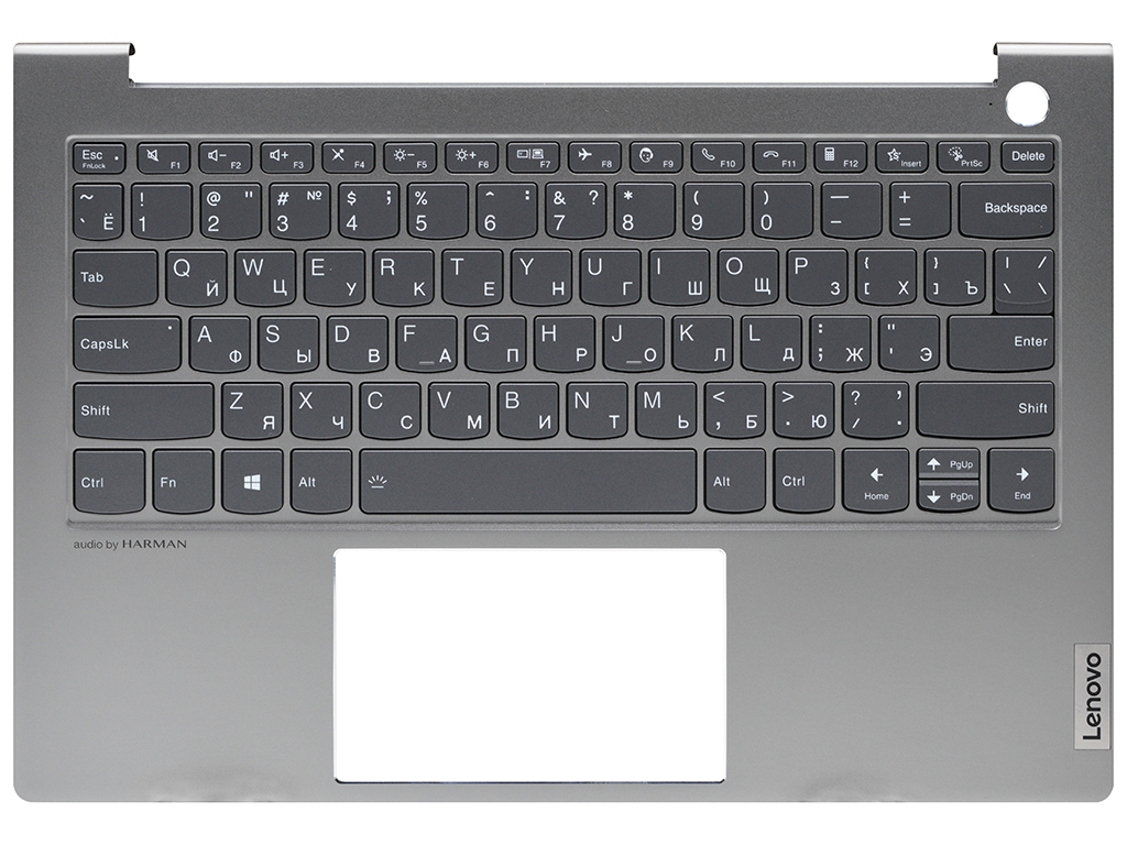 Топ-панель Lenovo ThinkBook 13s G2 ITL серебро с подсветкой (УЦЕНКА)