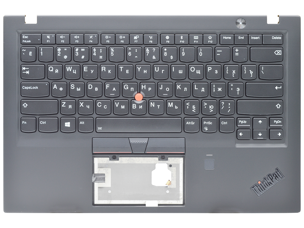 Топ-панель Lenovo ThinkPad X1 Carbon (6th Gen) черная (без NFC)