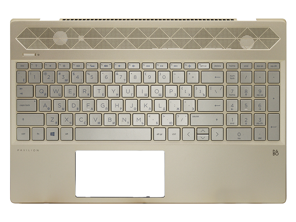 Топ-панель HP Pavilion 15-cs золотая (с HDD)