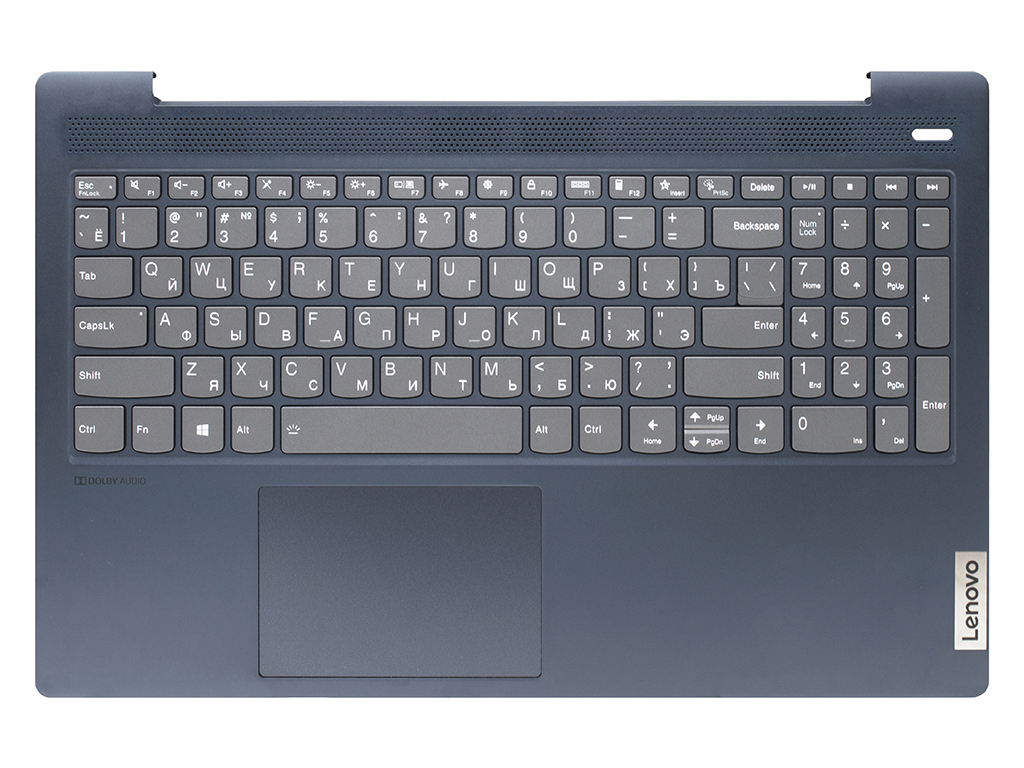 Топ-панель Lenovo IdeaPad 5 15ALC05 темно-синяя матовая